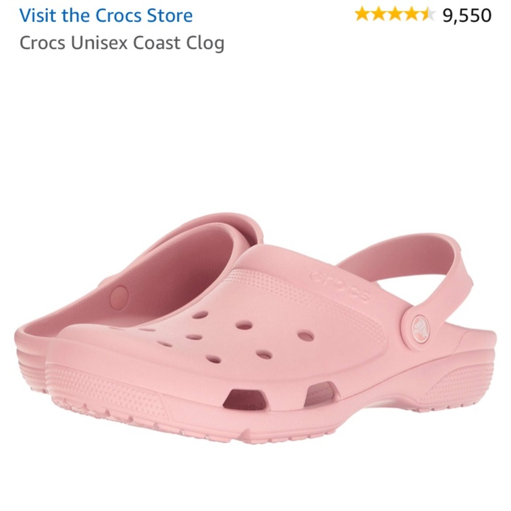 Petal Pink Crocs